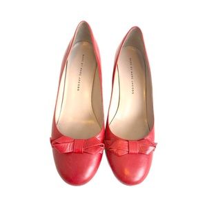 Marc by Marc Jacobs Red Heels with Bow